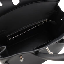 将图像加载到图库查看器中，HERMES Birkin Black Swift Leather Size 25
