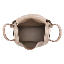 将图像加载到图库查看器中，HERMES Lindy Etoupe Taurillon Clemence Size 26

