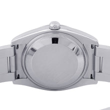 将图像加载到图库查看器中，ROLEX Oyster Perpetual Date Stainless Steel Silver Dial115200
