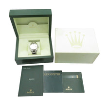 将图像加载到图库查看器中，ROLEX Oyster Perpetual Date Stainless Steel Silver Dial115200
