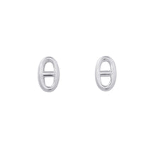 将图像加载到图库查看器中，HERMES Chaine d'Ancre Farandole Earrings Size TPM SV925
