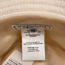 Load image into Gallery viewer, HERMES hat Size 58 Blanc991033N Polyester85% Nylon15% Acetate100%
