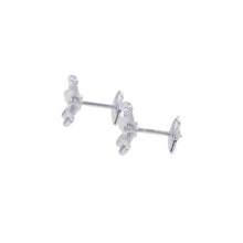 Load image into Gallery viewer, Van Cleef &amp; Arpels Frivol Earrings mini model Size MiniVCARP3W100 18K White Gold
