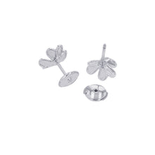 Load image into Gallery viewer, Van Cleef &amp; Arpels Frivol Earrings mini model Size MiniVCARP3W100 18K White Gold
