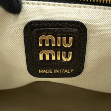将图像加载到图库查看器中，MIUMIU Ivy Tote Bag Coffee5BG231 Nappa Leather
