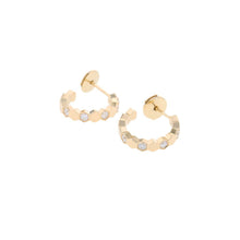 Load image into Gallery viewer, Chaumet B. de Chaumet Hoop Earrings85475 18K Yellow Gold
