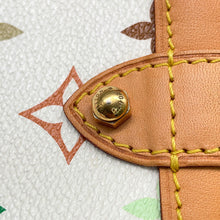 将图像加载到图库查看器中，LOUIS VUITTON Greta Blanc/RedM40195 Monogram・Multicolor
