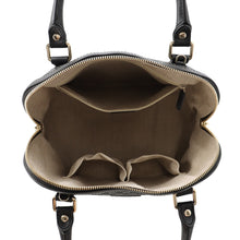 将图像加载到图库查看器中，GUCCI MicroGuccissima 2WAYHandbag Black449663 Leather
