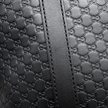 将图像加载到图库查看器中，GUCCI MicroGuccissima 2WAYHandbag Black449663 Leather
