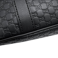 将图像加载到图库查看器中，GUCCI MicroGuccissima 2WAYHandbag Black449663 Leather
