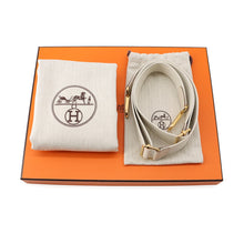 将图像加载到图库查看器中，HERMES Evelyne 3 Craie Taurillon Clemence Size 23
