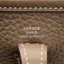 将图像加载到图库查看器中，HERMES Evelyne Long Amazon Etoupe Taurillon Clemence Size TPM
