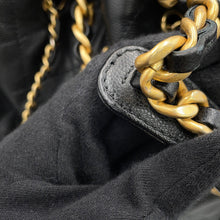 Load image into Gallery viewer, CHANEL CHANEL25 ChainShoulder Bag BlackAS5311 Caviar Leather Size Medium
