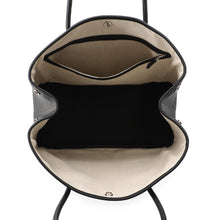 将图像加载到图库查看器中，HERMES Garden Party Black Negonda Leather Size PM
