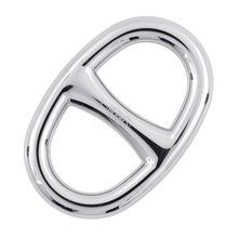 Load image into Gallery viewer, HERMES Chaine d'Ancre Scarf Ring Silver Metal

