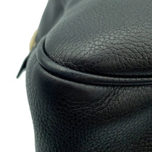 将图像加载到图库查看器中，GUCCI Soho Interlocking G Chain Shoulder Bag Black353126 Calf Leather

