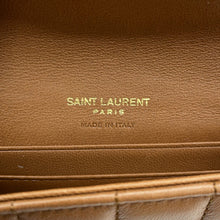 将图像加载到图库查看器中，SAINT LAURENT PARIS Compact Card Holder Brown742430 Lambskin
