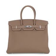 HERMES Birkin Etoupe Togo Leather Size 35
