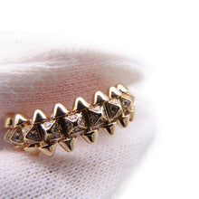 将图像加载到图库查看器中，CARTIER Crash de Cartier Pavé Diamond Ring Size Small/49/#9N4796149/N4796100 18K Pink Gold
