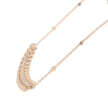 将图像加载到图库查看器中，CARTIER Cartier Pave Necklace Size SmallN7424470 18K Pink Gold

