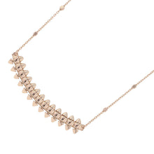 将图像加载到图库查看器中，CARTIER Cartier Pave Necklace Size SmallN7424470 18K Pink Gold

