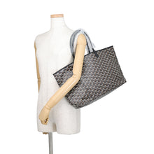 将图像加载到图库查看器中，GOYARD Saint Louis BlackSTLCROPMLTY01CL01P PVC Leather Size PM
