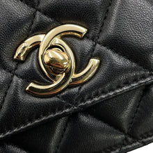 将图像加载到图库查看器中，CHANEL Trendy CC Chain Wallet BlackAP4184 Lambskin
