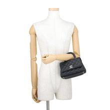 Load image into Gallery viewer, CHANEL Coco Handle 2WAY Handbag BlackAS2215-B05061-94305 Caviar Leather Size XXS/19
