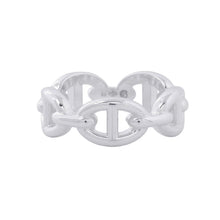 将图像加载到图库查看器中，HERMES Chaine d'Ancre Anchene Ring Size PM/53/#13 SV925
