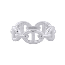 将图像加载到图库查看器中，HERMES Chaine d'Ancre Anchene Ring Size PM/53/#13 SV925
