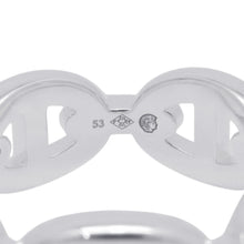 将图像加载到图库查看器中，HERMES Chaine d'Ancre Anchene Ring Size PM/53/#13 SV925
