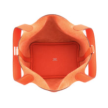 Load image into Gallery viewer, HERMES Picotin Lock Tangerine Taurillon Clemence Size PM
