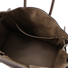 将图像加载到图库查看器中，HERMES Birkin Etoupe Togo Leather Size 25
