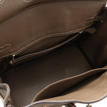 将图像加载到图库查看器中，HERMES Birkin Etoupe Togo Leather Size 25
