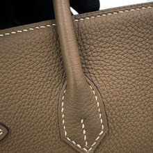 将图像加载到图库查看器中，HERMES Birkin Etoupe Togo Leather Size 25
