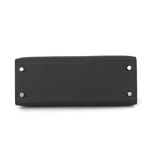 将图像加载到图库查看器中，HERMES Kelly Sellier Black Epsom Size 25
