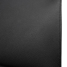 将图像加载到图库查看器中，HERMES Kelly Sellier Black Epsom Size 25
