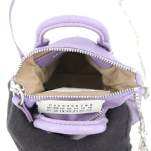 Load image into Gallery viewer, Maison Margiela Maison Margiela 5AC Recycled Classic Chain Shoulder Bag PurpleSB3WG0025P5406T5229 Leather Size baby
