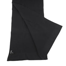 将图像加载到图库查看器中，CHANEL Large Logo Scarf Black/Blue Wool70% Cashmere30%
