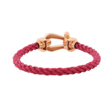 Load image into Gallery viewer, FRED Force 10 Bracelet Size Large/15 Pink K18PG Rosewood
