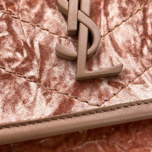 Load image into Gallery viewer, SAINT LAURENT PARIS Niki Baby 2-Way Chainshoulder Bag Pink633160FAAS95785 Velvet Leather
