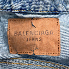 Load image into Gallery viewer, BALENCIAGA Denim Jacket, Small Fit Size 36834010TSW824200 Cotton100%
