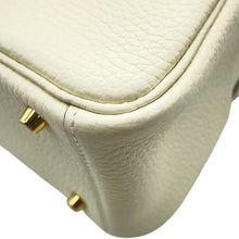 将图像加载到图库查看器中，HERMES Lindy Crème Chantilly Taurillon Clemence Size Mini
