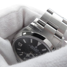 将图像加载到图库查看器中，ROLEX Explorer 36 W36mm Stainless Steel Black Dial124270
