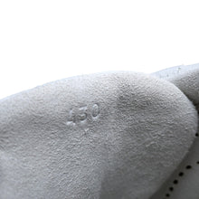 将图像加载到图库查看器中，HERMES Sneakers Neon White Leather Fabric Size 43
