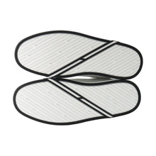 Load image into Gallery viewer, HERMES Sneakers Kid White/Black Leather Size 37
