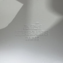 Load image into Gallery viewer, HERMES Sneakers Kid White/Black Leather Size 37
