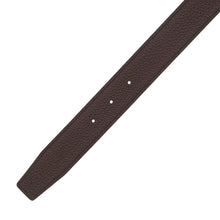 Load image into Gallery viewer, HERMES Constance H Belt Size 95 Black/Chocolat Box Calf Leather Togo Leather
