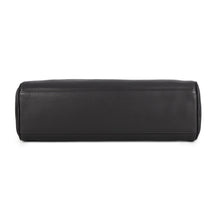 Load image into Gallery viewer, CHANEL Bowling Bag BlackAS6211-B23874-94305 Calf Leather Size Large
