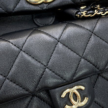 Load image into Gallery viewer, CHANEL Matelasse Backpack BlackAS2908-B09750-94305 Lambskin Size Small
